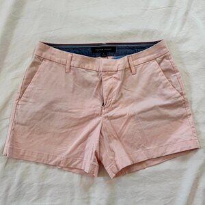 Tommy Hilfiger Women’s Chino Shorts Size 6 Pink Cotton Stretch Tailored Classic